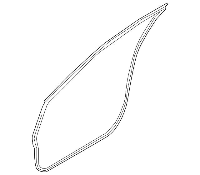 Front Door Weatherstrip, Right - Nissan (80830-7BA0A)