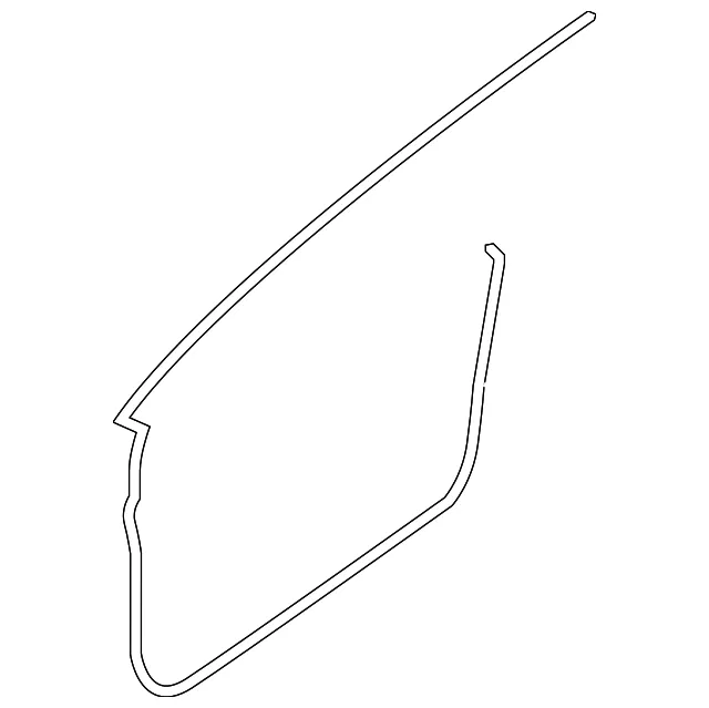 Front Door Weatherstrip, Right - Nissan (80830-9BU0A)