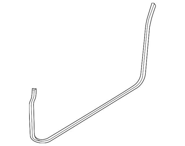 Front Door Weatherstrip, Left - Nissan (80831-1PA0B)