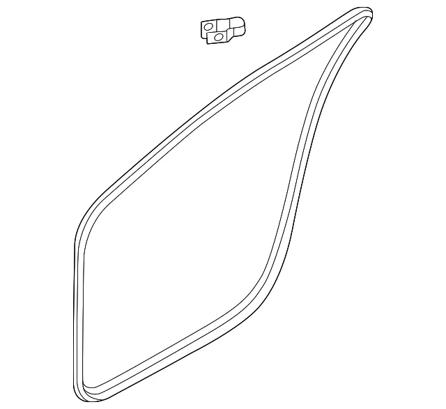 Front Door Weatherstrip, Left - Nissan (80831-5MP0A)