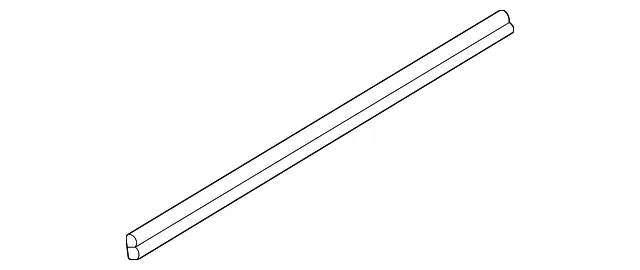 Door Window Belt Weatherstrip - Nissan (80835-7JA0A)