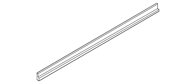 Front Door Parting Seal, Right - Nissan (80838-5MP0A)