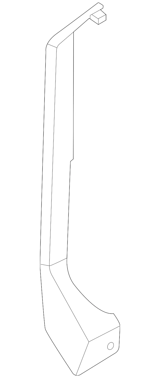 Front Door Parting Seal, Left - Nissan (80839-5MP1A)