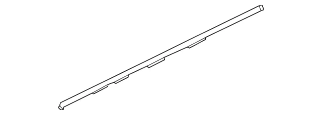 Front Door Parting Seal, Left - Nissan (80839-6LE0A)