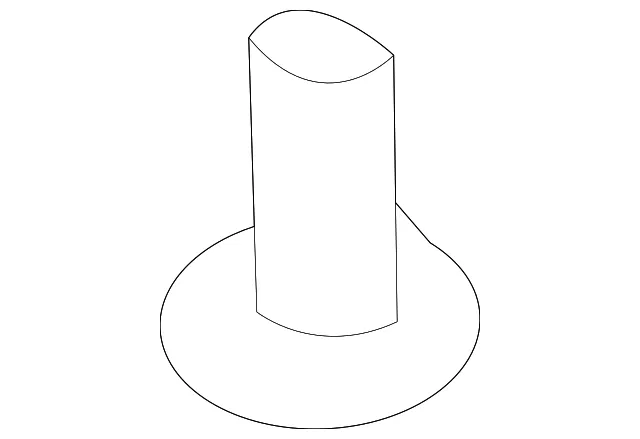 Door Weather-Strip Retainer - Driver's Side (LH) - Nissan (80850-1EA0G)