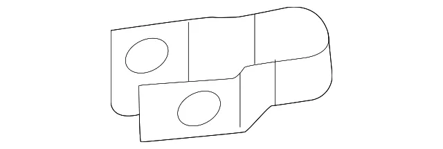 Door Weather-Strip Clip - Nissan (80850-6RA1A)