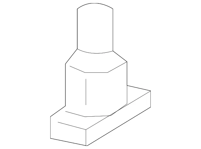 Door Weather-Strip Clip - Nissan (80850-89920)