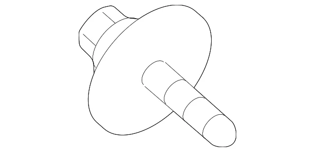 Door Weather-Strip Clip - Nissan (80850-CA003)