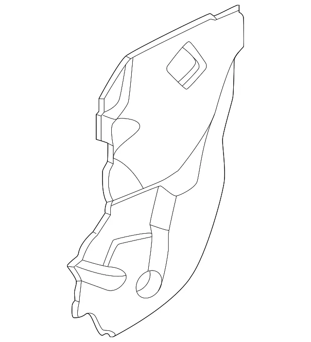Water Deflector - Nissan (80860-5EF0A)