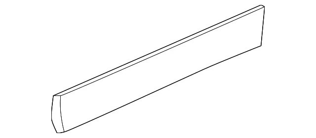 Lower Molding - Passenger Side (RH) - Nissan (80870-1JB3C)
