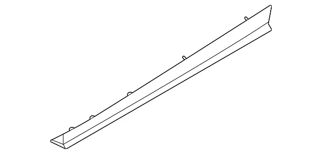 Body Side Molding - Nissan (80876-7BA0A)