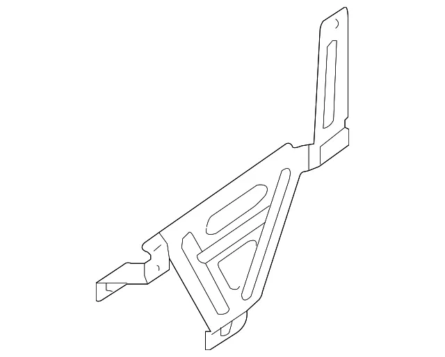 Door Interior Trim Panel Bracket - Nissan (80953-EA010)