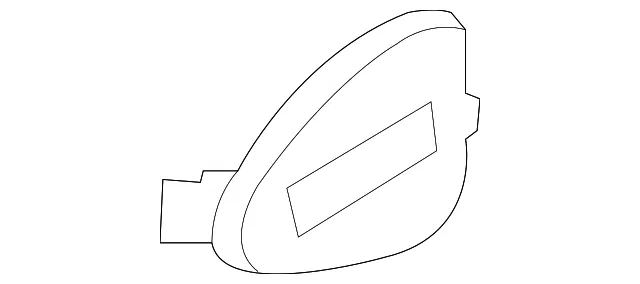 Door Trim Panel Cap - Driver's Side (LH) - Nissan (80955-1ET0A)