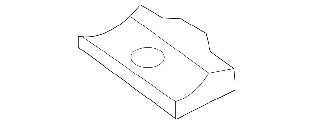 Bumper Cover Spacer Panel Nut - Nissan (80999-6GW0A)