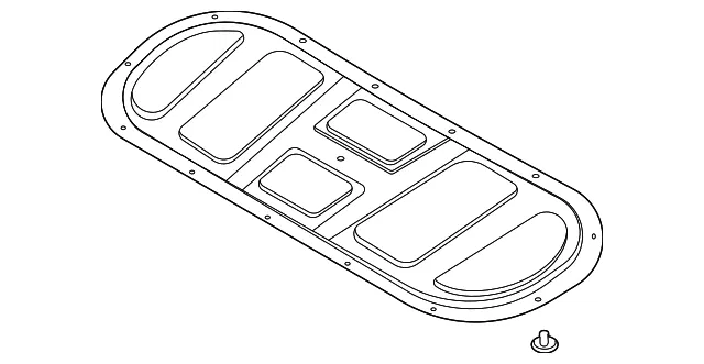 Hood Insulation Pad - Kia (81125-Q5000)