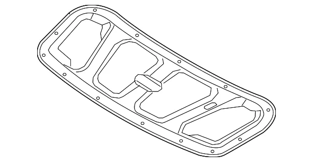 Hood Insulation Pad - Kia (81125-R5000)