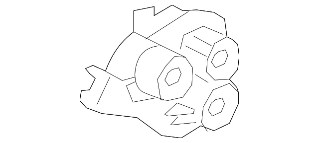 Handle Base - Kia (81180-D3000)