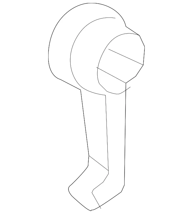 Release Handle - Kia (81181-4D000BND)