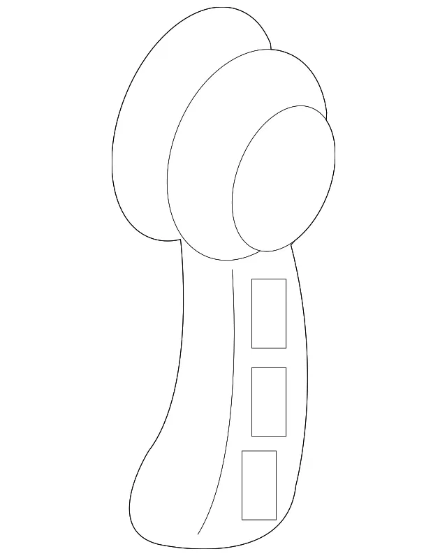Release Handle - Kia (81181-4D010CS)