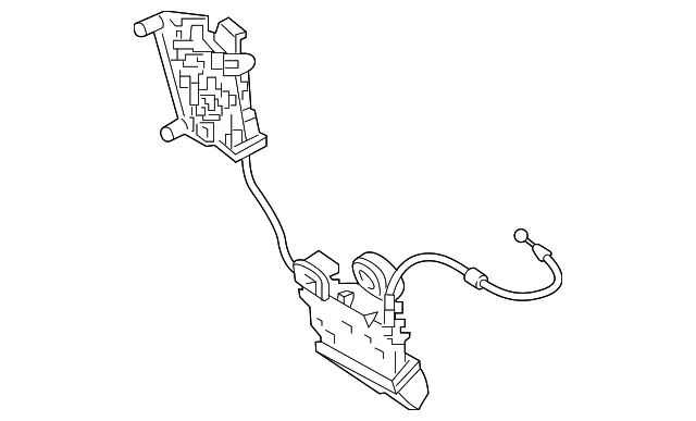 Latch Assembly - Kia (81230-F6010)