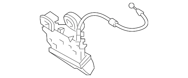 Latch Assembly - Kia (81230-G8000)