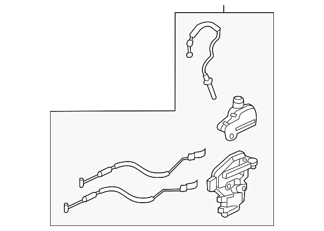 Latch Assembly - Driver's Side (LH) - Kia (81310-A9010)