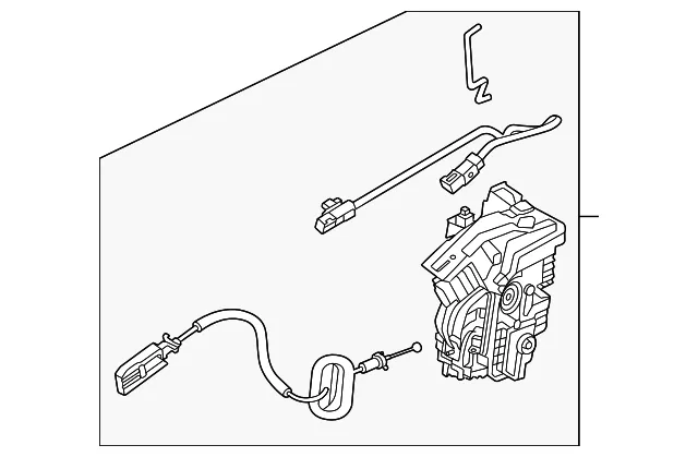Latch Assembly - Kia (81310-AT200)