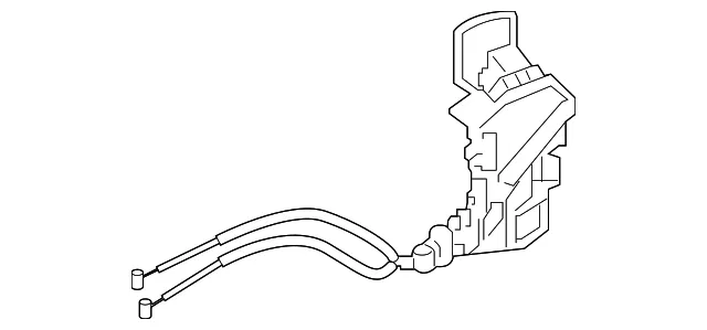 Latch Assembly - Driver's Side (LH) - Kia (81310-S9000)