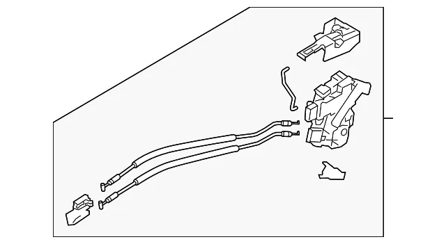 Latch Assembly - Kia (81320-A7281)