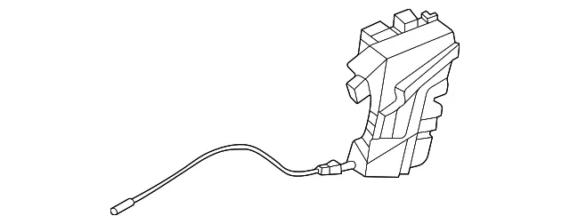 Door Latch Assembly - Kia (81320-P2010)