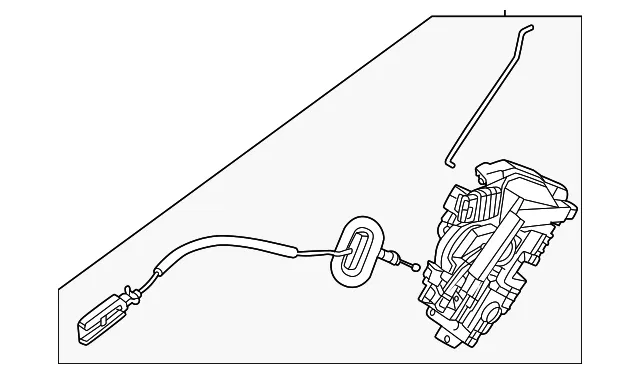 Latch Assembly - Kia (81420-AT000)