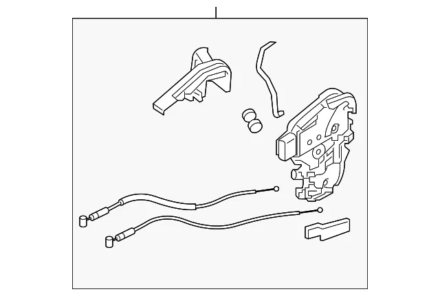 Latch Assembly - Kia (81420-H8000)
