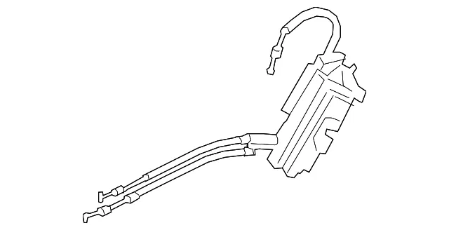 Latch Assembly - Passenger Side (RH) - Kia (81420-J6000)