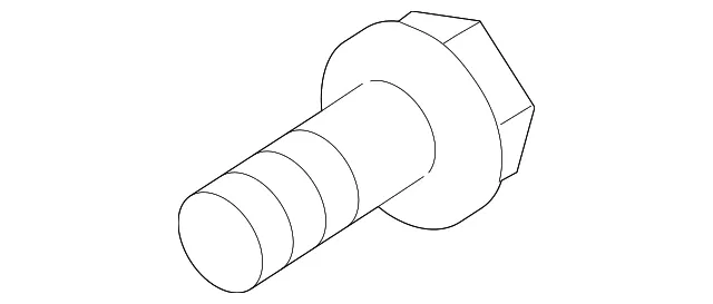 Latch Assembly Bolt - Kia (81477-1C010)