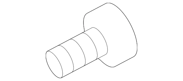 Latch Assembly Screw - Kia (81477-3F000)
