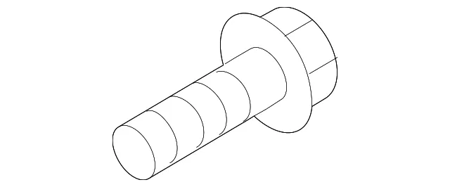 Latch Assembly Screw - Kia (81477-3S000)