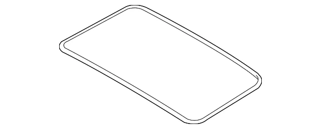 Sunroof Glass - Kia (81610-1F000)