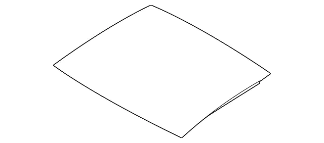 Sunroof Glass - Kia (81610-2P000)