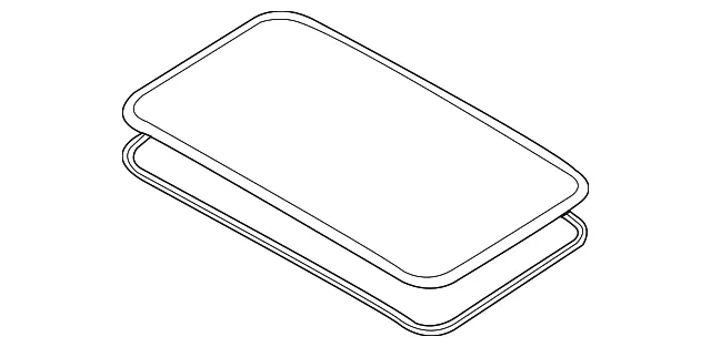 Sunroof Glass - Kia (81610-A7200)