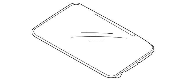 Sunroof Glass - Kia (81610-A9000)