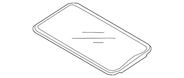Sunroof Glass - Kia (81610-G5000)