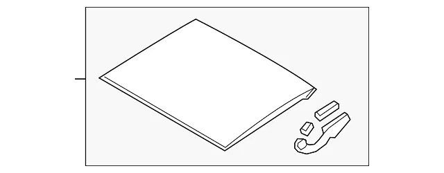Sunroof Glass - Kia (81611-2P500)
