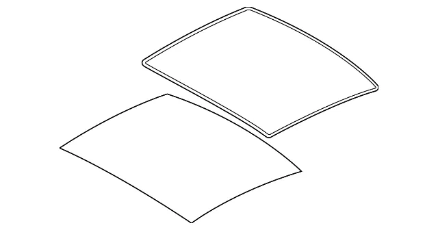 Fixed Glass - Kia (81616-2T010)
