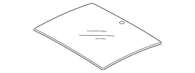 Rear Glass - Kia (81616-3T510)