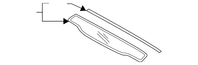Front Glass - Kia (81620-D4000)