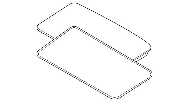 Sunroof Glass - Kia (81630-Q5000)
