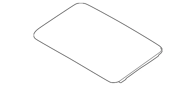 Sunroof Glass - Kia (81630-S8000)