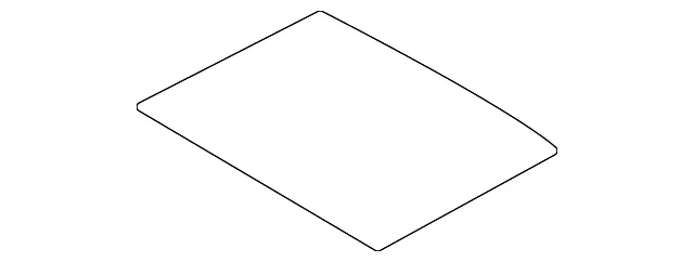 Rear Glass - Kia (81640-P1000)