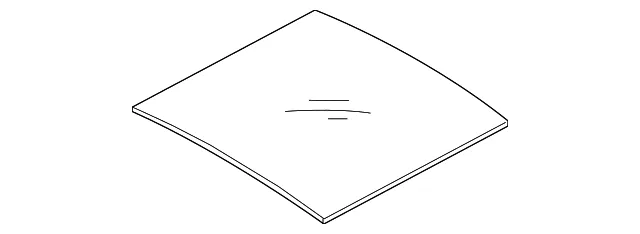 Rear Glass - Kia (81640-P2000)