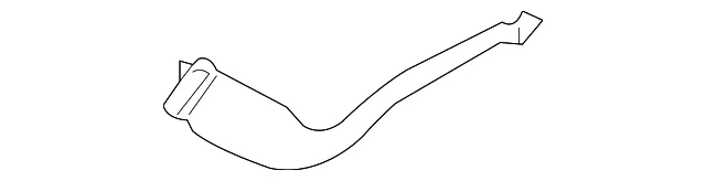 Air Deflector Extension - Passenger Side (RH) - Kia (81643-1M000)